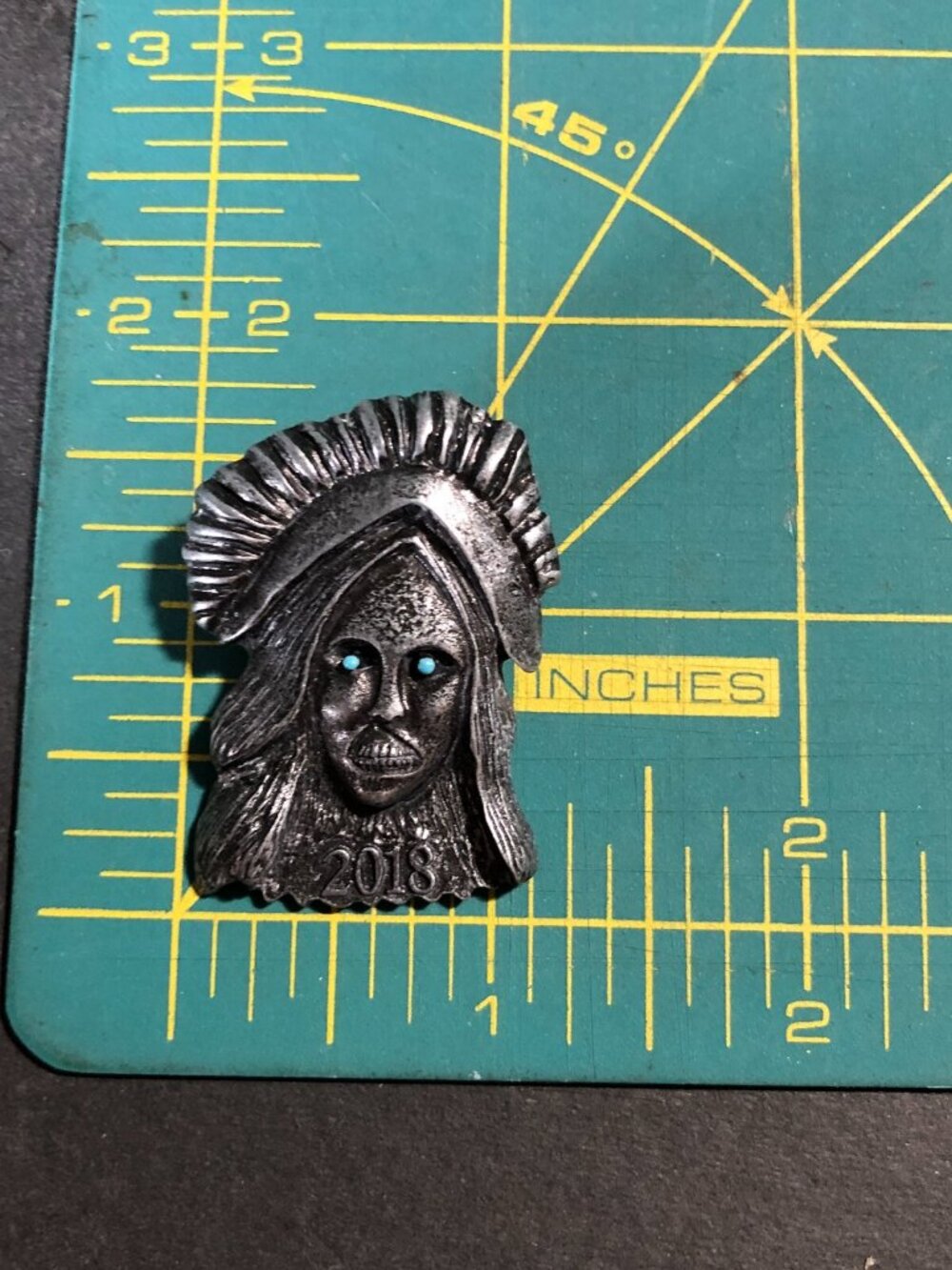 Knott's Scary Farm 2018 Silver Witch Halloween Pin